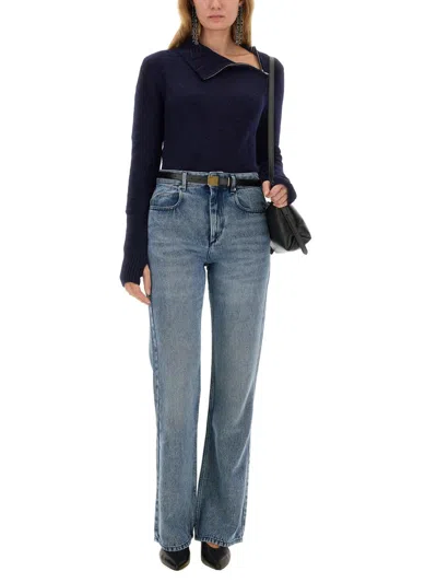 Isabel Marant Étoile Jersey "odelle" In Blue