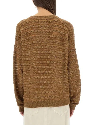 Isabel Marant Étoile Oletta Sweater In Brown