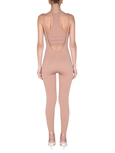 Andreädamo Andreādamo Jersey Leggings In Pink