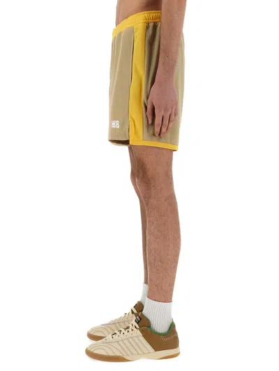 Wales Bonner Sporty Shorts Featuring Contrast Trim In Multi