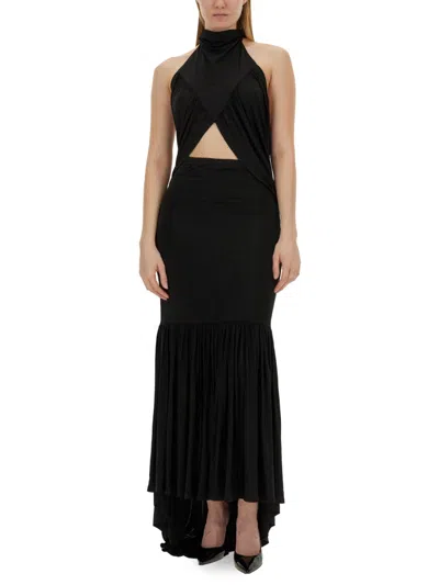 Nina Ricci Fluid Mermaid Skirt In Black