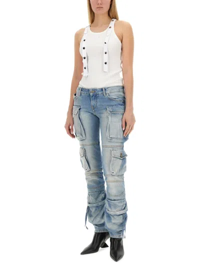 Attico Tank Top In White