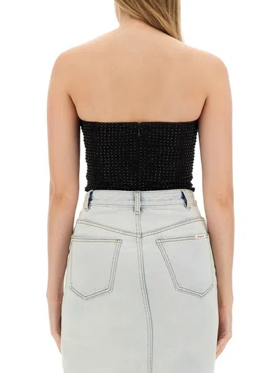 Self-portrait Top In Black