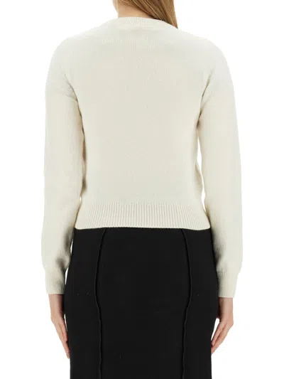 Palm Angels Women's Jersey With Logo In White