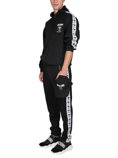 Moschino Couture Jogging Pants In Black