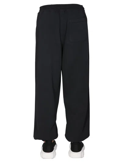 Moschino Trousers Jogging Elastic Waistband Pockets In Black
