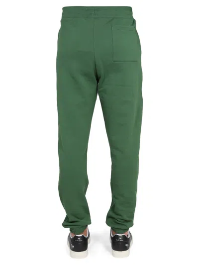 Ps By Paul Smith Ps Paul Smith Jogging Pants "happy" In Green