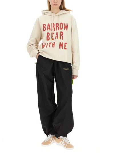 Barrow Jogging Pants With Logo In Black