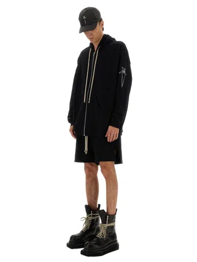 Rick Owens X Champion Men's Lightweight Zip Jacket In Black