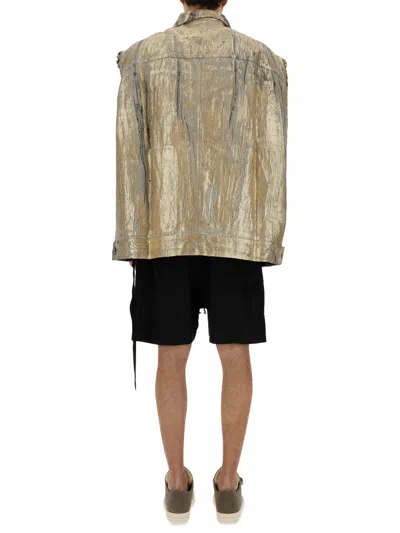 Rick Owens X Drkshdw Jumbo Vest In Brown