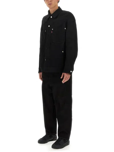 Junya Watanabe Relaxed-fit Wool Jacket In Black