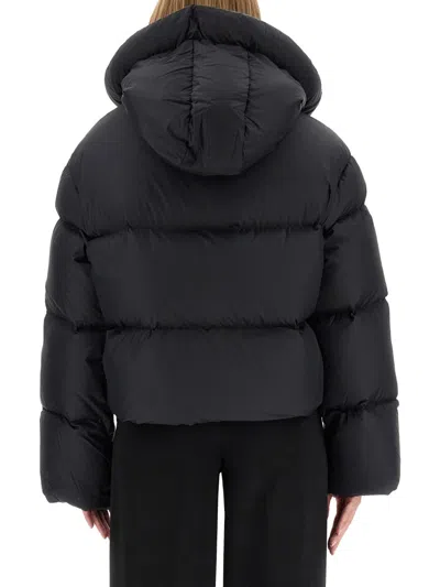 Ienki Ienki Hooded Kenny J Boxy Down Jacket In Black