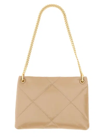 Tory Burch Kira Diamond Small Quilted Bag In Brown