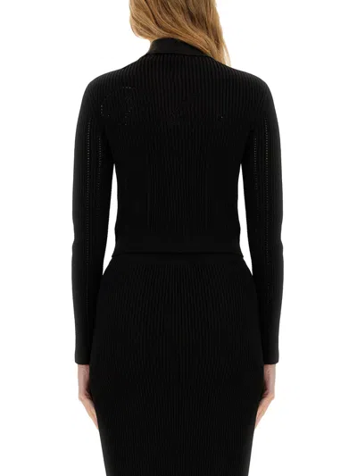 Balmain Cardigan In Black