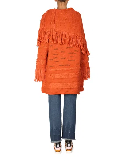 Stella Mccartney Stella Mc Cartney Airy Coat In Orange