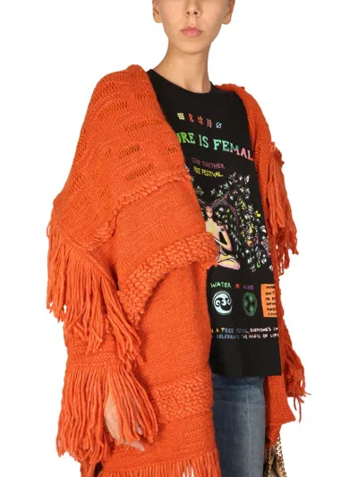 Stella Mccartney Stella Mc Cartney Airy Coat In Orange