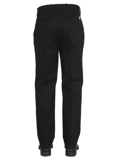 Department Five Concealed-fastening Trousers In Black