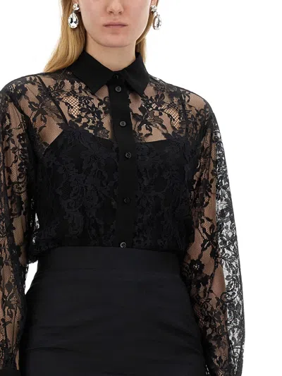 Moschino Lace Shirt In Multi