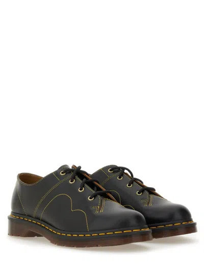 Dr. Martens Lace-up Shoes Chunky Sole Detailing In Black