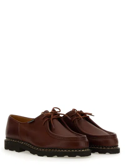 Paraboot Stringata Michael Marron Lis Ecorce In Brown