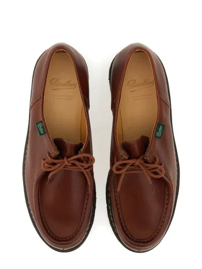 Paraboot Stringata Michael Marron Lis Ecorce In Brown
