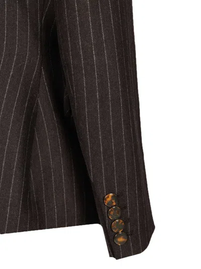 Blazé Milano Lady Maud Akira Blazer Jackets Brown In Black