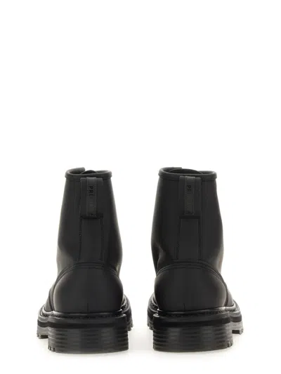 Premiata Leather Boot In Multi