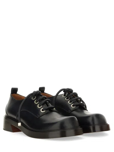 Alexander Mcqueen Alexander Mc Queen Lace Up Derby Shoes In Black