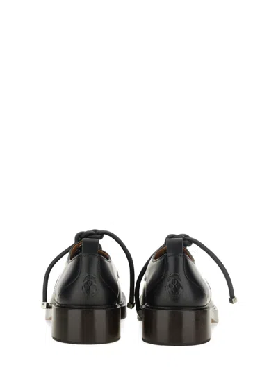 Alexander Mcqueen Alexander Mc Queen Lace Up Derby Shoes In Black