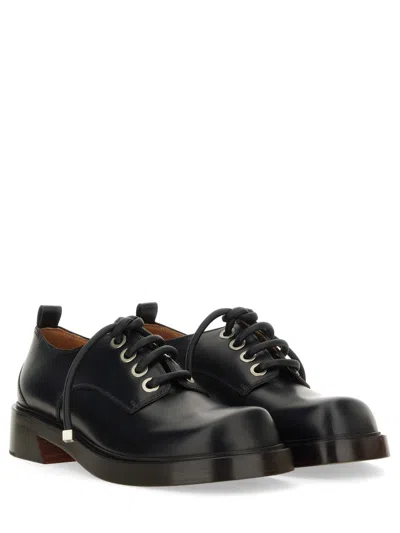Alexander Mcqueen Alexander Mc Queen Lace Up Derby Shoes In Black