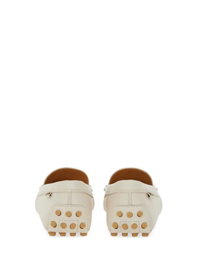 Tod's Gommino Loafers In Neutral