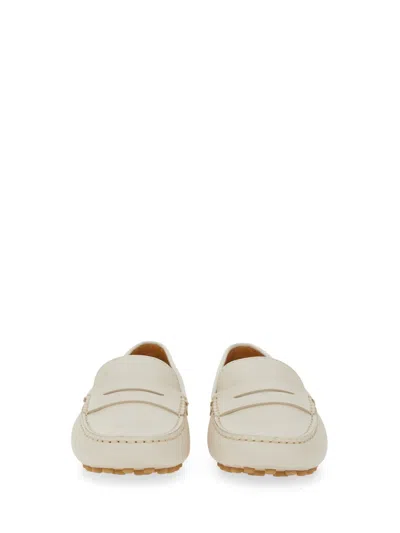 Tod's Gommino Loafers In Neutral
