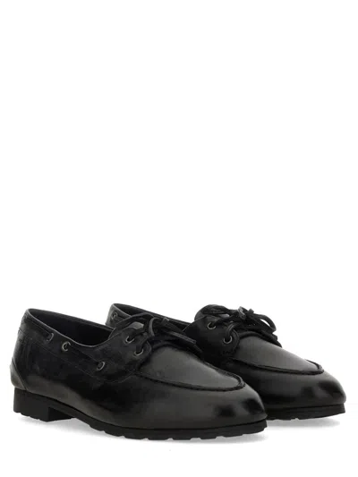 Bally Smooth Leather Loafers With Decorative Lacing