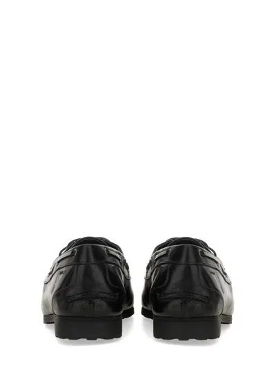 Bally Smooth Leather Loafers With Decorative Lacing