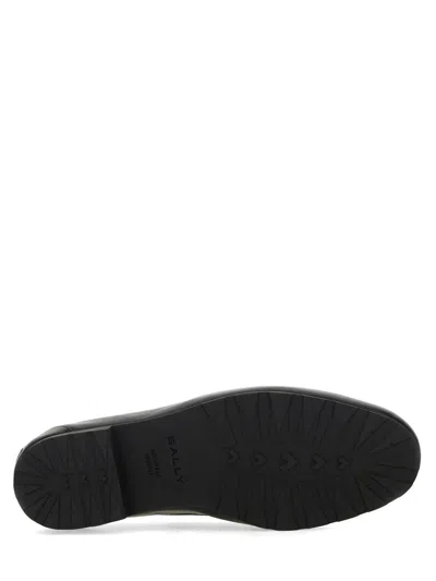 Bally Smooth Leather Loafers With Decorative Lacing