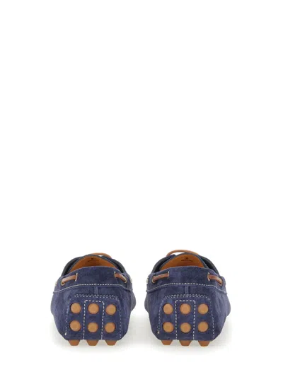 Tod's Flat Shoes Blue And Green