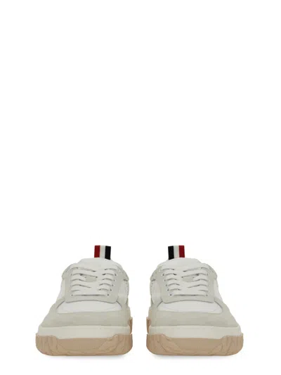 Thom Browne Leather Sneaker In Brown