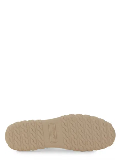 Thom Browne Leather Sneaker In Brown