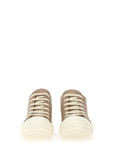 Rick Owens Lace-up Low-cut Casual Shoes In Multi