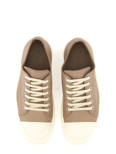 Rick Owens Lace-up Low-cut Casual Shoes In Multi