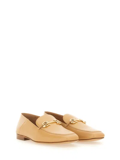 Ferragamo Loafer Square Toe Gold-tone Hardware