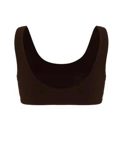 Jil Sander Logo Bikini Top