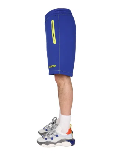 Moschino Logo Short In Blue