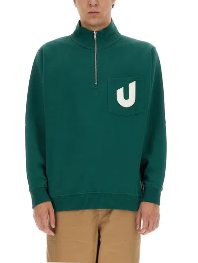 Umbro X Ymc Logo Sweatshirt In Green