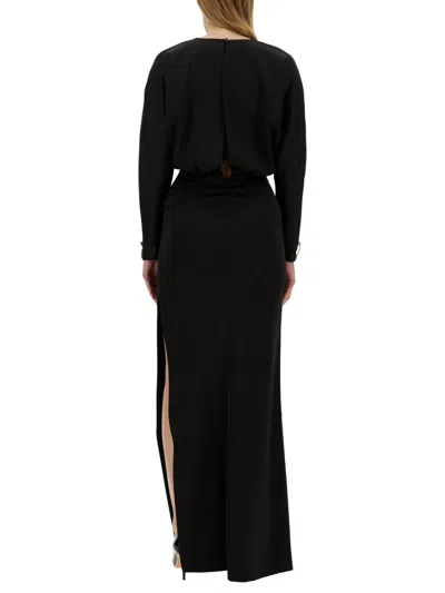 Genny Women's Long Dress In Black