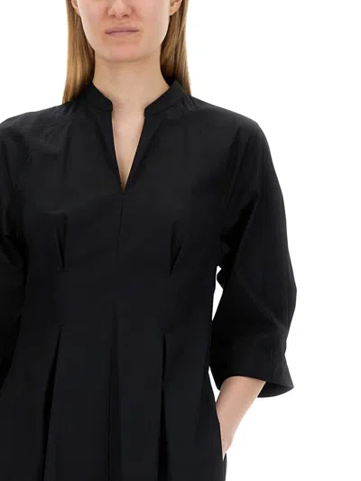 Aspesi Long Dress In Black