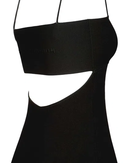 Alexander Wang Long Dress Dresses Black In Black