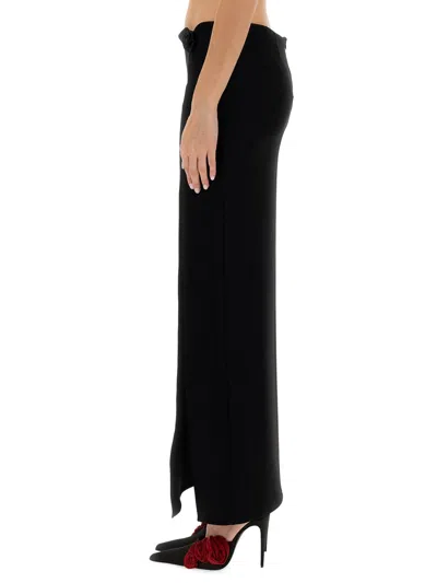 Magda Butrym Long Skirt In Black