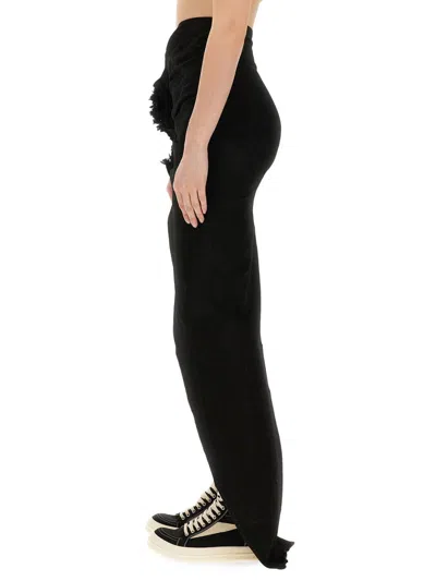 Rick Owens X Drkshdw Long Skirt In Black