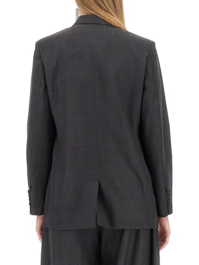 Isabel Marant Double-breasted Jacket In Gray